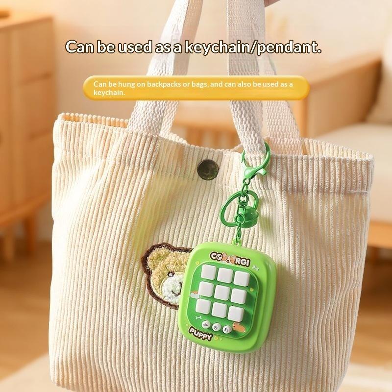 Gaming Console Keychain - Portachiavi con gioco elettronico Tic Tac