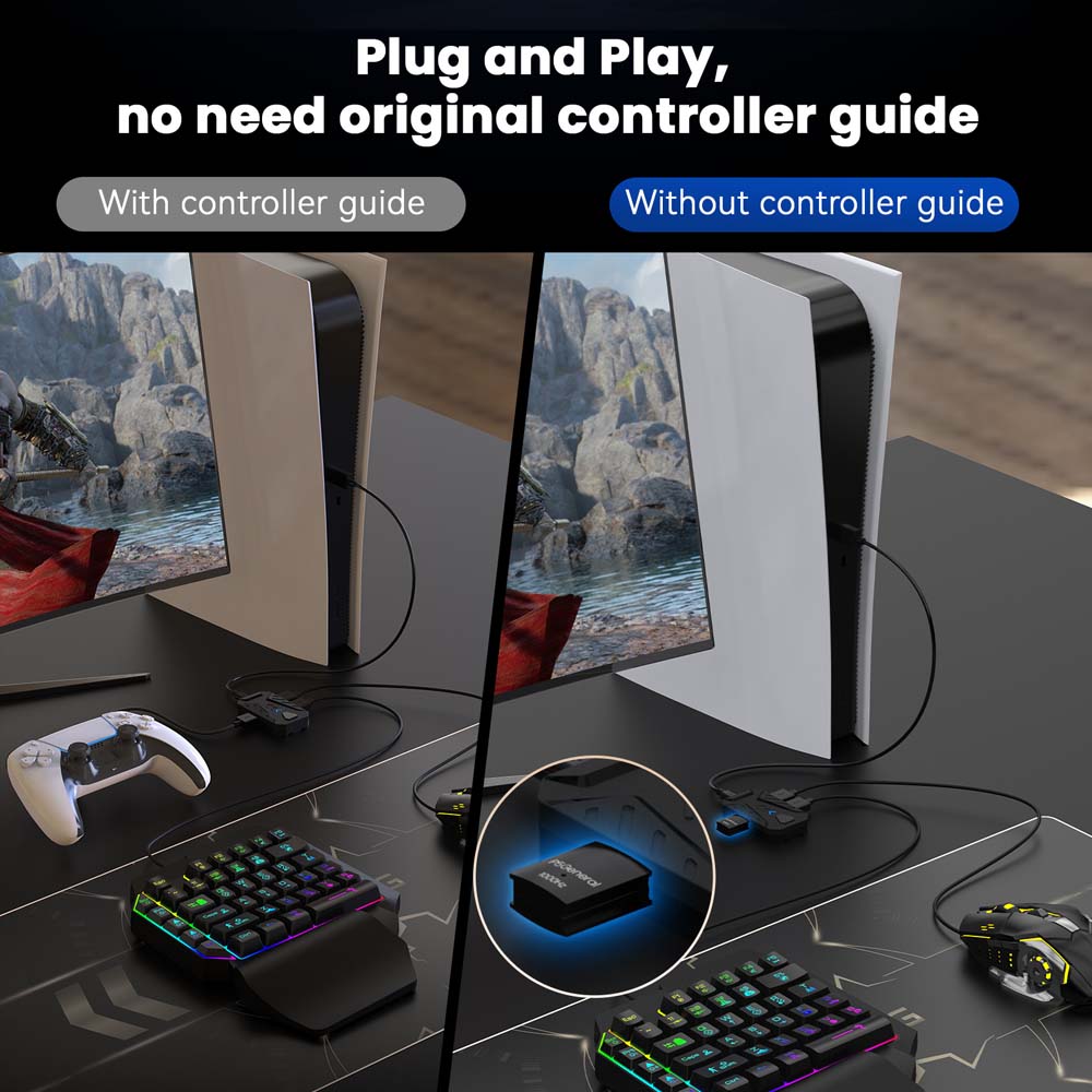 Convertitore USB Type-C per ta - Gaming Console Buttons recensione e prezzo
