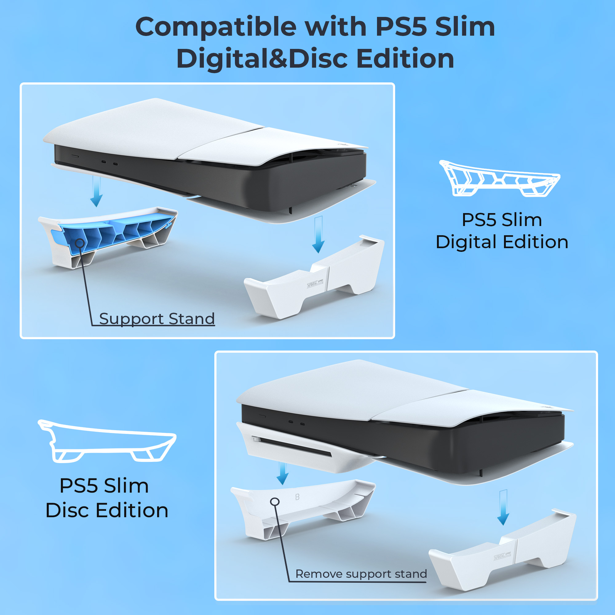Supporto Orizzontale per Conso - Gaming Console Latest recensione e prezzo